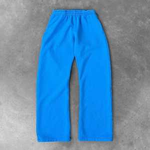 Pantalon de jogging évasé pour homme, décontracté, poids lourd, 430 g/m², hiver, haute qualité, écologique, respirant, polyester/coton, personnalisé - Product Image 5