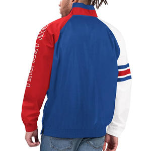 Elite Gradient Men's Half Zip Pullover Jacket Chaqueta cortavientos de invierno largo con apliques de capucha 3 opciones de color Servicio OEM - Product Image 4