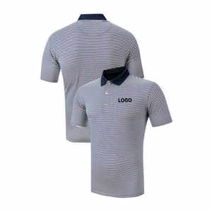 Diseño personalizado de poliéster azul marino grandes y altos para hombre polos en oferta - Product Image 3