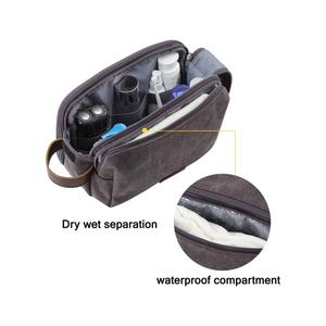 <b>Toiletry</b> <b>Bag</b> Men <b>Women</b> Hanging Cosmetic Travel <b>Bags</b> Accessories Gift Cosmetic Pouch Canvas <b>Bag</b> Direct Selling - Product Image 2