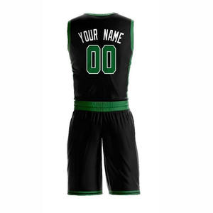 Maillot de basket-ball personnalisé OEM au prix d'usine, vêtements de sport personnalisés 2025, nom personnalisé, numéro d'équipe, transfert thermique respirant - Product Image 3