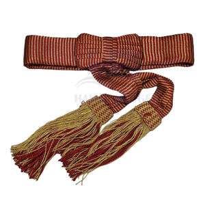 Faja de Cintura de tela larga para envolver alrededor de vestidos o túnicas Faja de cintura minimalista con material ligero - Product Image 6