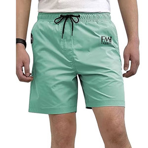 2024 nouveauté hommes haute rue solide coupe-vent Shorts imperméable respirant Polyester/Nylon personnaliser taille vêtements de sport - Product Image 1