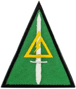 Insignia de Parche Bordada Personalizada, Diseño en Forma de Flor de Hierro para Ropa, Goma de PVC con Tela de Fieltro Impreso Technics - Product Image 3