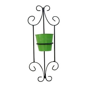 Best Quality Vintage Look Flower <b>Basket</b> for Indoor Outdoor Decoration Unique Design Galvanized Planter - Product Image 5