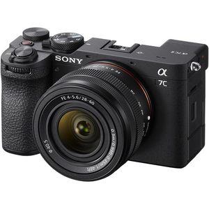 Appareil photo numérique hybride avec objectif 28-60 mm, kit d'accessoires de photographie, capteur plein format HD, type d'élément CMOS - Product Image 4