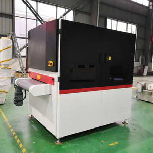 Machine à arrondir les bords de 1350mm avec brosses rotatives et brosses à disque pour bords arrondis sur les tôles et les plaques de pièces métalliques - Product Image 5