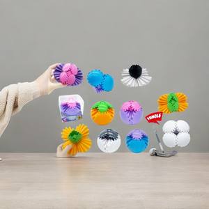 Jouets fantaisie pour enfants Jumbo Gear Morph Ball GearSphere Jouet de bureau Jouet à engrenages pour le stress et l'anxiété Relaxant - Product Image 3