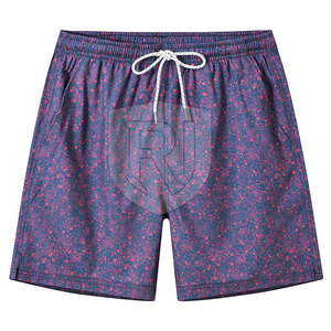 Nouveau modèle de short de bain pour homme High Street Style Wholesale Summer Wear Solid Pattern - Product Image 1