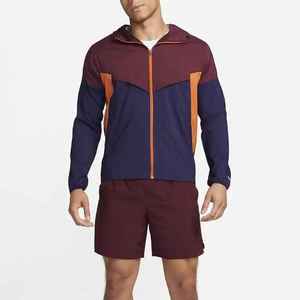 เสื้อแจ็คเก็ตบอมเบอร์แบบสปริงบางเบาสำหรับผู้ชาย ผลิตด้วยเทคนิคการพิมพ์แบบซับลิเมชั่น  ผ้าขนแกะถัก ระบายอากาศได้ดี กันน้ำ เหมาะสำหรับการวิ่ง - Product Image 4