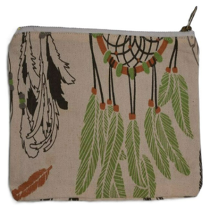 Vente en gros de pochettes à fermeture éclair en toile de coton recyclé de haute qualité 100% personnalisées imprimées pour le maquillage, les cosmétiques, les pinceaux, sac de mode écologique - Product Image 3