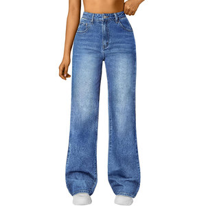 Modern <b>Women</b> Baggy <b>Jeans</b> Loose Fit <b>Women</b> Baggy <b>Jeans</b> Custom <b>Women</b> Baggy <b>Jeans</b> For Trendy Casual Outfits - Product Image 1