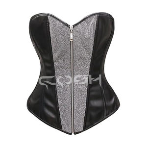 Nuevo Estilo Corsé de Cuero con Varillas de Acero para Entrenamiento de Cintura - Proveedor - Product Image 1