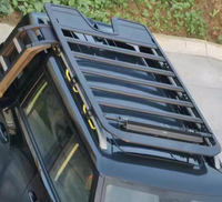 Pour pièces modifiables pour Jetour T2 échelle latérale sac latéral cadre de bagages côté Mecha Net toit Spot lumière Center Net queue modifié voiture