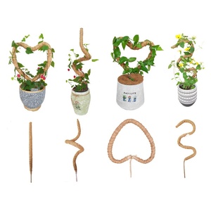Pôle courbé en mousse pliable Monstera <span class=keywords><strong>Support</strong></span> d'escalade pour plantes grimpantes en pot plante d'intérieur treillis Pothos cocotier grand bâton - Product Image 1