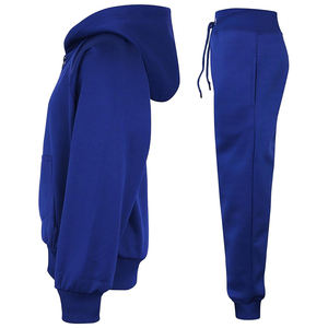 Conjuntos Deportivos Transpirables para Niños, Color Azul, Cierre de Cremallera, Puños Acanalados, Ropa Deportiva Infantil con Bolsillos - Product Image 6