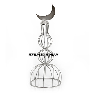 Minaret de Metal chapado en oro, forma personalizada y tamaño, diseñador, decoración de Ramadán, más vendido, Minaar de Metal - Product Image 2