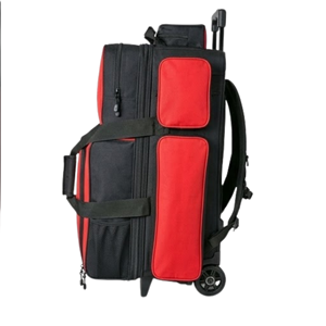High Quality ODM OEM Customized <b>Rolling</b> Travel Trolley Bag 50-70L Wheeled Sports Luggage PU Material Waterproof - Product Image 6