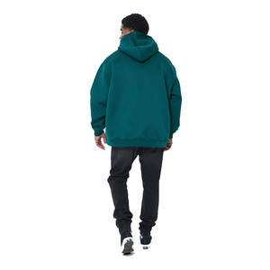 Calidad Premium Hombres Bosque Verde Color Hombres Tallas grandes Sudadera con capucha básica para la venta Hombres Venta al por mayor Sudaderas con capucha baratas - Product Image 3