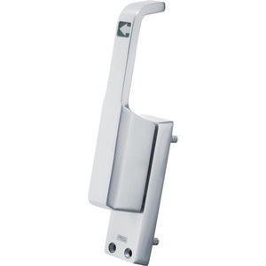 Perno de Puerta DIN 980 Izquierdo FUHR, Barra Redonda de 23 mm, Aleación Ligera de 10 mm, Anodizado Plateado, para Armarios de Almacenamiento - Product Image 1