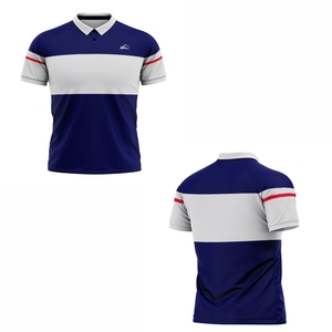 Uniforme du personnel d'affaires personnalisé en gros pour polo Tissu tricoté Polyester Spandex Motif imprimé Fabricants Su direct - Product Image 3