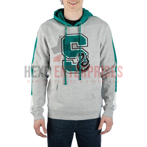 2024 français Terry à capuche Chenille broderie pull à capuche Chenille lettres en gros patchs personnalisés sweats à capuche - Product Image 1