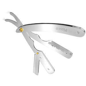 ผู้จัดจำหน่ายขายส่ง Pissco สำหรับมีดโกนตรง มีดโกนขอบตรง มีดโกนตัดผมสำหรับช่างตัดผม มีดโกนเปลี่ยนใบมีด มีดโกนสำหรับร้านเสริมสวย - Product Image 5