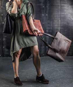 Bolso de mano de cuero genuino para mujer a la moda Premium, bolso de hombro grande, bolso de capacidad de oficina, uso - Product Image 6