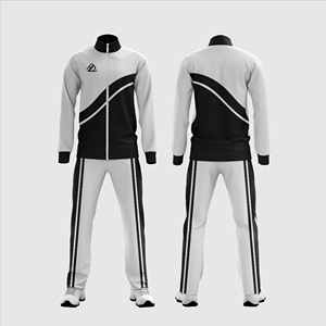 Survêtement personnalisé de haute qualité Sublimation survêtement homme lourd dernière conception survêtement coupe-vent - Product Image 3