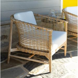 Chaise en bois, canapé d'extérieur et corde fabriqués en Indonésie - Product Image 2