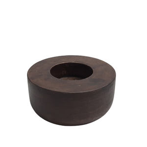 Candelabro redondo de hierro para decoración de Navidad y boda, soporte para Vela, Color esmaltado de seta, para té - Product Image 3