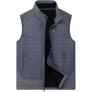 Nuevo Chaleco Corto Acolchado para Hombre, Chaleco Acolchado Ligero con Forro Polar, Chaqueta Sin Mangas de Softshell para Hombre - Product Image 5