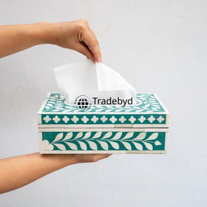 Boîtes à bijoux de luxe faites à la main complexes incrustation de vadrouille en os pour le stockage décoratif cadeau à la maison pour les événements festifs Tradebyd - Product Image 3