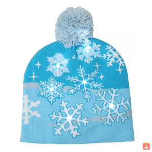 New Hot Sale <b>Christmas</b> Unisex Beanie <b>Hats</b> Custom Logo Blank Multi-Color 100% Wool Soft Warm Knit Winter <b>Hat</b> - Product Image 3