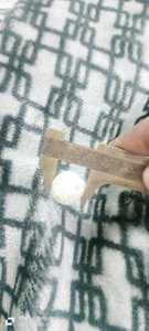 Perles ovales sculptées en os naturel, faites à la main, crème blanche, perles en vrac pour la fabrication de bijoux, approvisionnement en vrac - Product Image 3