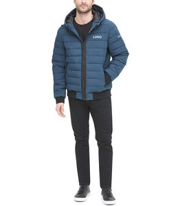 Chaqueta acolchada personalizada para hombre, cazadora de viento de invierno, prendas de vestir de poliéster, chaqueta acolchada informal de manga larga, Haus Industries - Product Image 5