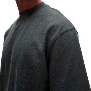 เสื้อยืดคอกลมผ้าฝ้ายทรงบ็อกซี่ฟิตเนสไซส์ใหญ่พิเศษสไตล์สตรีทเสื้อเชิ๊ตตัวหนาแบบออกแบบได้เองสำหรับผู้ชายตรงจากโรงงาน - Product Image 4