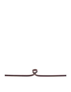 Rênes de bordure en cuir de cheval pliées bride de cheval fantaisie bride sans bride - Product Image 2