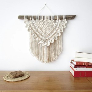 Style bohème macramé tenture murale décoration tendance chaude 2024 macramé motif décor à la maison - Product Image 5