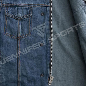 เสื้อกั๊กแขนกุดผ้ายีนส์สีน้ำเงินสำหรับผู้ชายเสื้อกั๊กรถจักรยานยนต์แนวฮิปฮอประบายอากาศสำหรับสวมใส่ด้านนอกสำหรับฤดูใบไม้ผลิ - Product Image 3