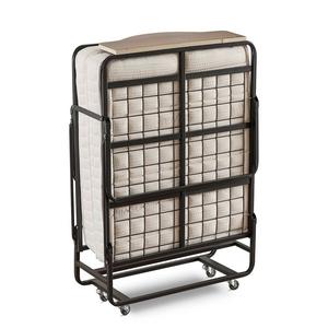 Cama Plegable Portátil de Hierro Resistente con Colchón de Microfibra - Diseño Moderno para Oficina y Huéspedes, Tamaños Especiales - Product Image 4