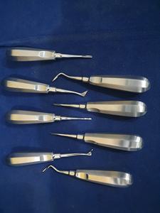Hot Selling <b>Dental</b> Elevator Set Black Gold Stainless Steel Luxating & Serrated <b>Dental</b> Root Elevators for Tooth Extraction - Product Image 6