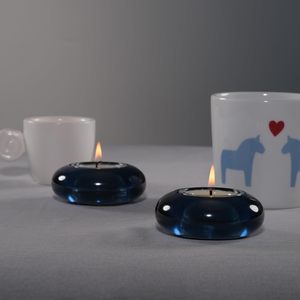 Porte-bougie chauffe-plat décoratif en résine de 3 pouces de diamètre fait à la main pour les célébrations d'anniversaire de Noël Pâques Saint Valentin - Product Image 4