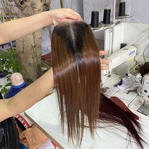 Tendance dentelle HD dans la fabrication d'extensions de cheveux vietnamiens 100% Vietnam cheveux humains naturels perruques de cheveux humains - Product Image 4