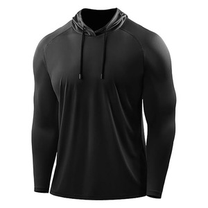 Sudadera de Manga Larga con Cierre de Cremallera para Hombre, 100% Algodón, Informal, con Logotipo Personalizado, Secado Rápido, para Correr, Deporte, con Forro para Invierno - Product Image 3