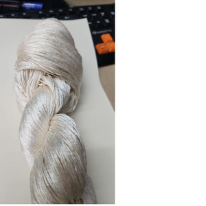 Hilo de seda de filamento Natural 100%, reventa reciclada para tintes de hilo y tiendas para tejer a mano, bajo MOQ - Product Image 2