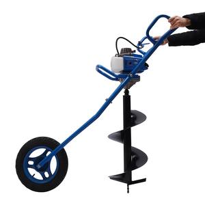 Perforadora de Postes con Motor de Gasolina de 63 CC, 3 HP, Barrena de 11 Pulgadas - Barrena para Tierra de Alta Resistencia con Motor, Caja de Cambios y Bomba para Cercas y Jardinería - Product Image 2