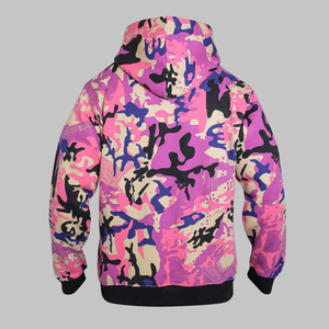 Sweat à capuche zippé intégral streetwear de haute qualité, hiver, sur mesure, 100% coton, respirant, décontracté, doublé polaire pour homme - Product Image 2