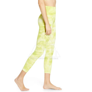 Customized High Quality Women Leggings Elastic Waist Breathable <b>Tummy</b> <b>Control</b> Lightweight Full Length Solid Color Waterproof - Product Image 5