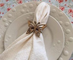 Vente en gros pas cher Anneau de serviette en rotin pour décoration de table avec strass et bling Anneau à boucle pour serviette de table - Product Image 5